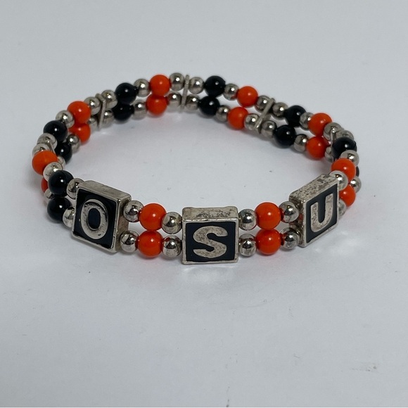 Oklahoma State Stretch Beaded Bracelets Set - Picture 5 of 5